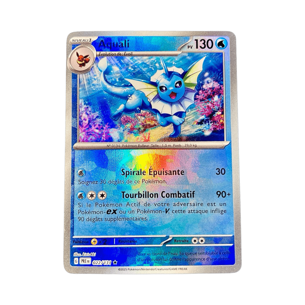 pokémon - AQUALI MASTERBALL 022/131 EV8.5 - acheter des produits pokémon chez le repaire du collectionneur