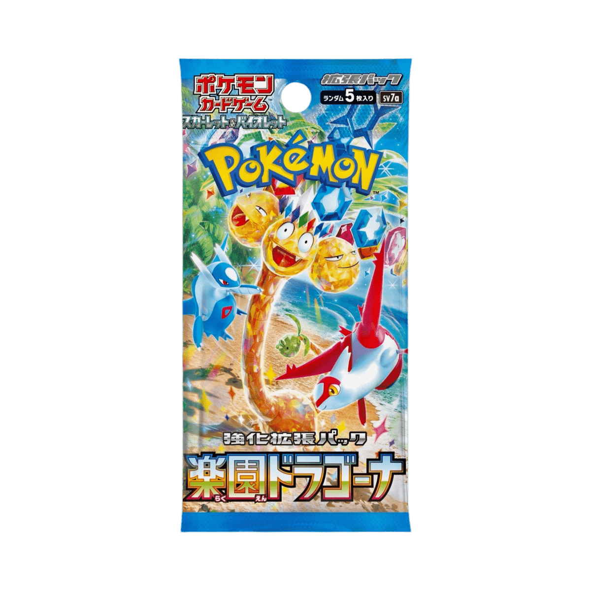 BOOSTER POKÉMON PARADISE DRAGONA (sv7a) -