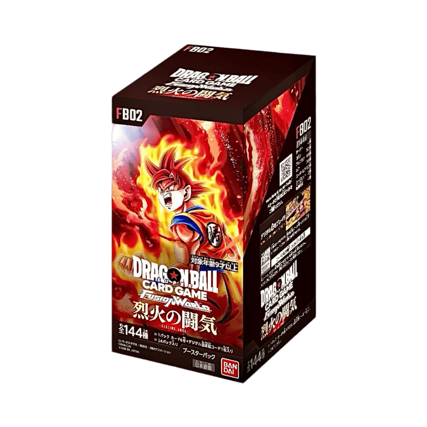 BOX 24 BOOSTER DRAGON BALL FB-02 BLAZING AURA - Lerepaireducollectionneur -