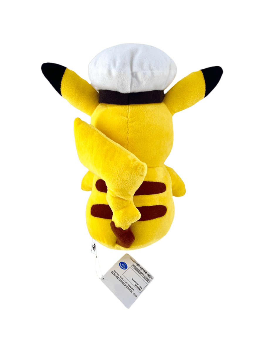 pokémon - PELUCHE POKÉMON PIKACHU CAPITAINE - Peluche acheter des produits pokémon chez le repaire du collectionneur