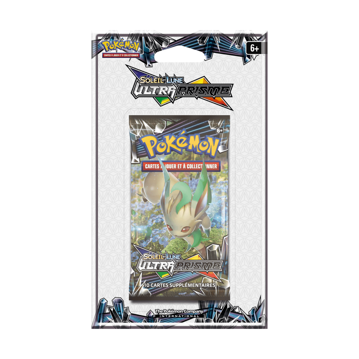 pokémon - BOOSTER BLISTER RIGIDE ILLUSTRATION PHYLLALI ULTRA PRISME (SL05) - acheter des produits pokémon chez le repaire du collectionneur