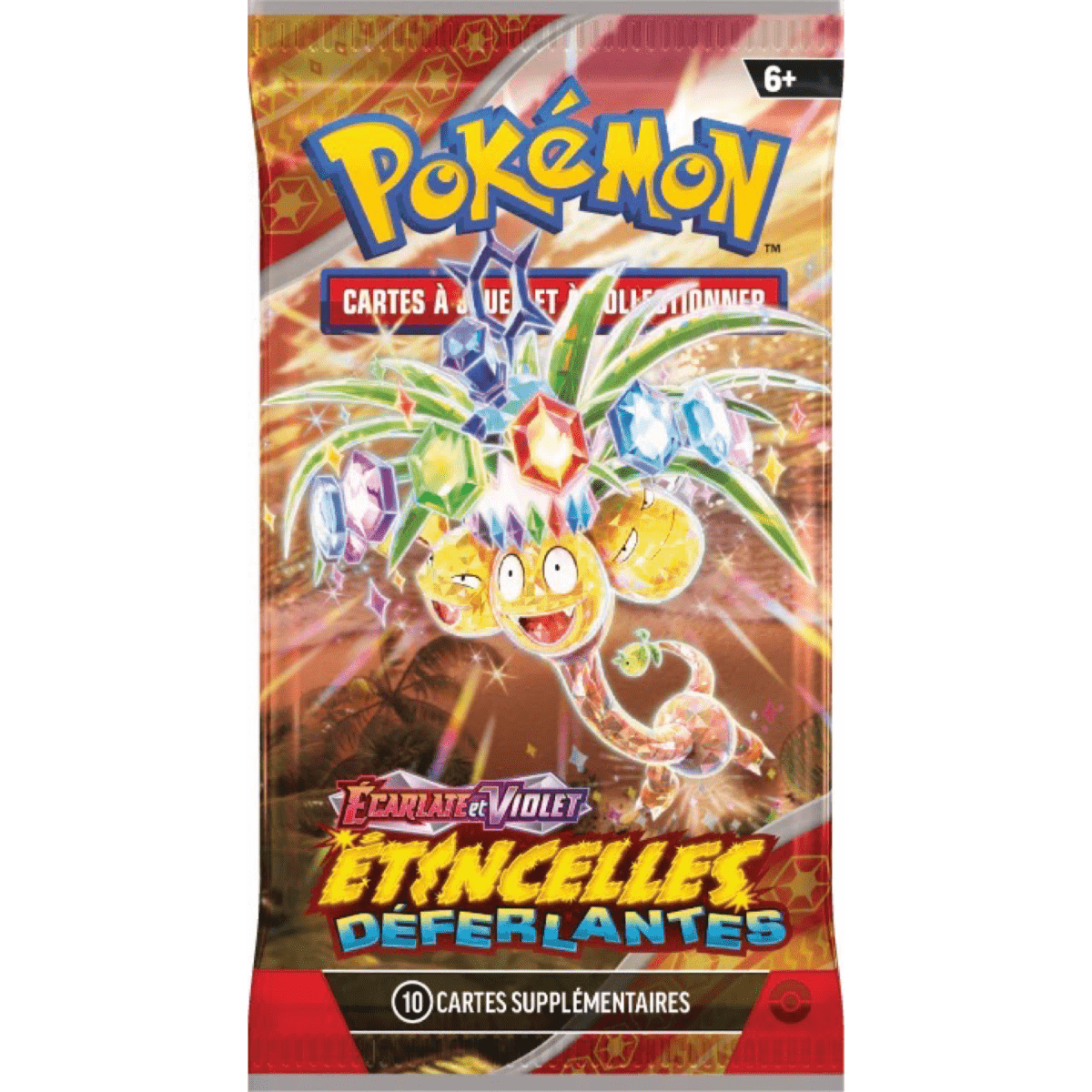 pokémon - BOOSTER POKÉMON ÉTINCELLES DÉFERLANTES (EV08) - item FR acheter des produits pokémon chez le repaire du collectionneur