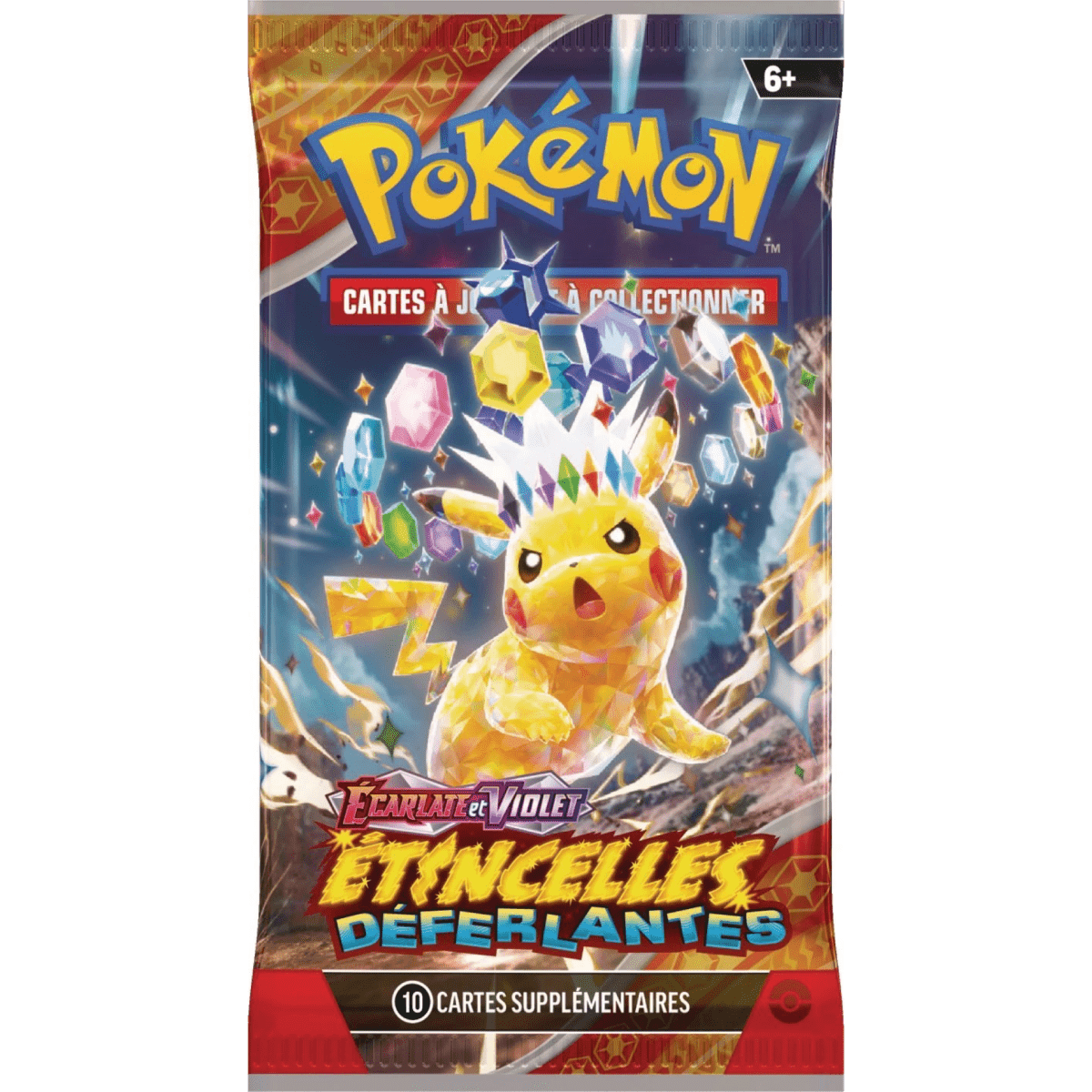 pokémon - BOOSTER POKÉMON ÉTINCELLES DÉFERLANTES (EV08) - item FR acheter des produits pokémon chez le repaire du collectionneur