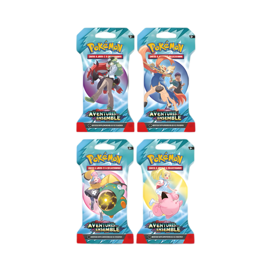 BOOSTER BLISTER AVENTURES ENSEMBLE (EV9) x4