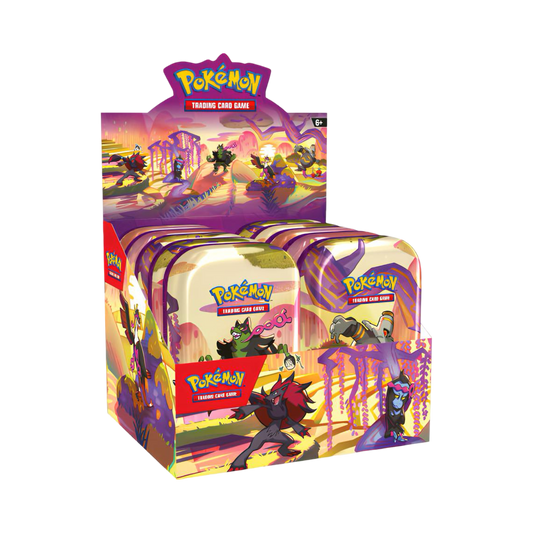 DISPLAY DE 10 MINI TINS FABLE NÉBULEUSE EV6.5 - Lerepaireducollectionneur - item FR