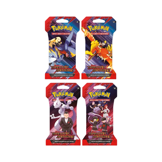 BOOSTER BLISTER RIVALITÉS DESTINÉES (EV10) x4