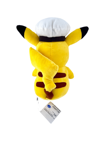 PELUCHE POKÉMON PIKACHU CAPITAINE - Lerepaireducollectionneur - Peluche