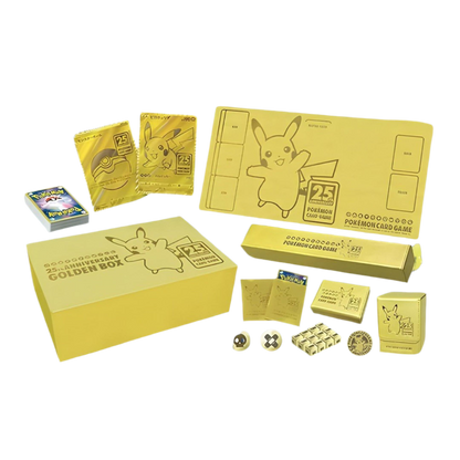 POKÉMON CARD GAME 25th GOLDEN BOX - Lerepaireducollectionneur - Coffret