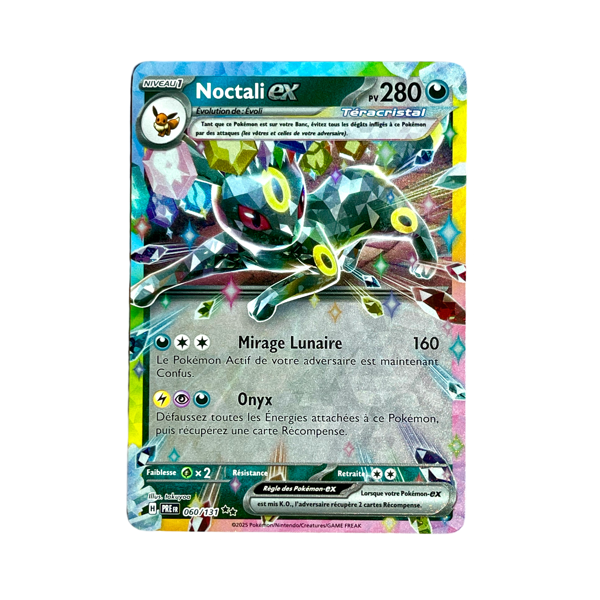 NOCTALI EX EV8.5 - Lerepaireducollectionneur - Carte zénith suprême