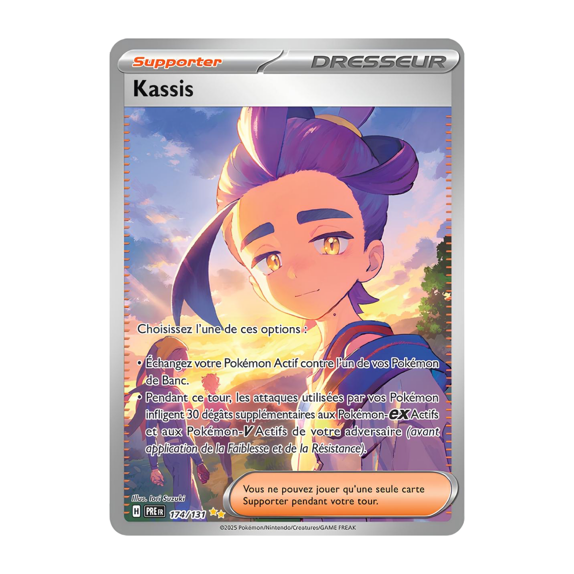 Carte Pokémon évolution prismatique ev 8.5 alternatif ar