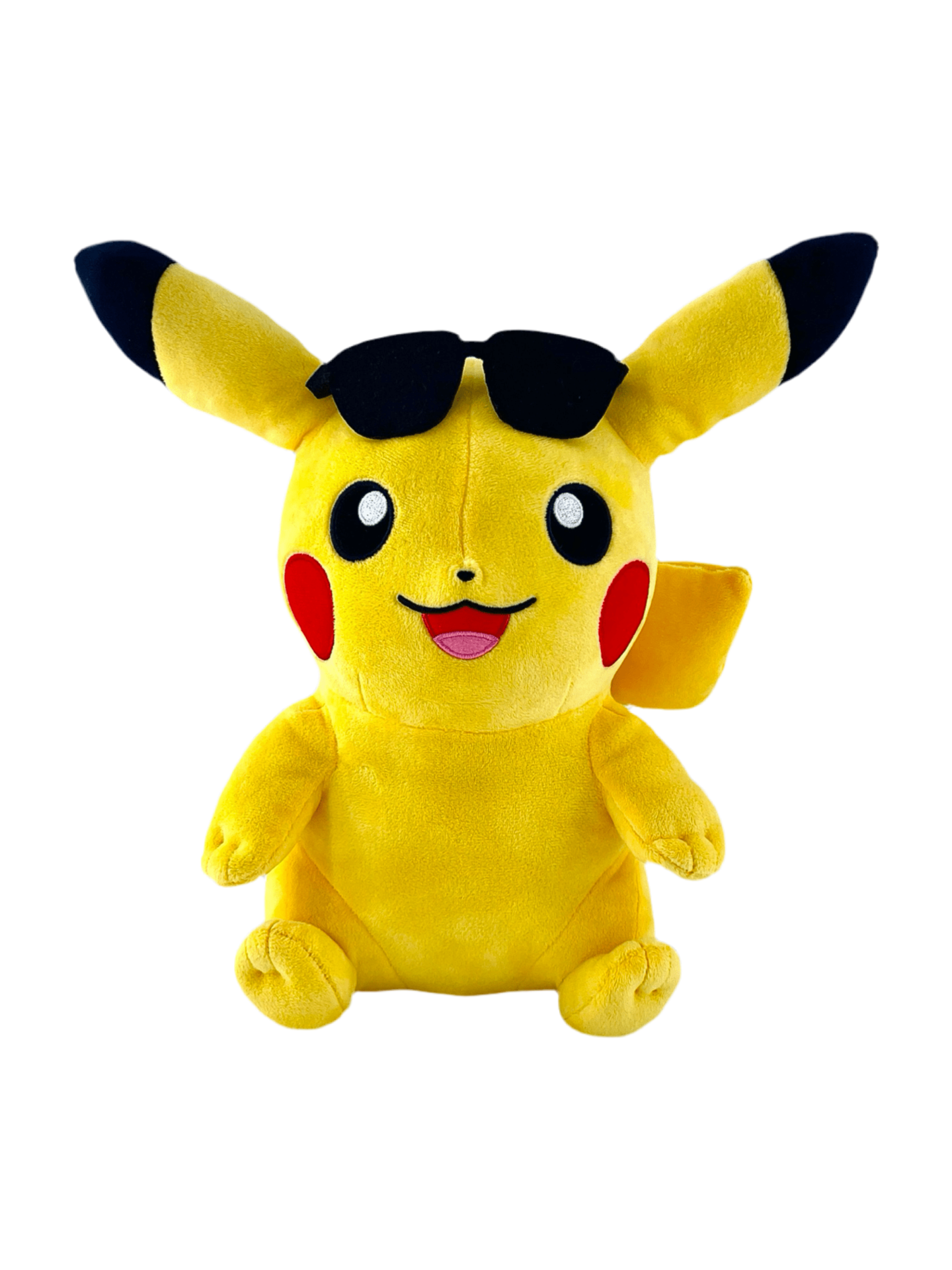 PELUCHE POKÉMON PIKACHU LUNETTE - Lerepaireducollectionneur - Peluche