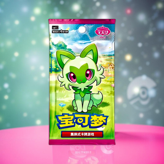 BOOSTER GEM PACK CHINOIS SIMPLIFIÉ - Lerepaireducollectionneur - 