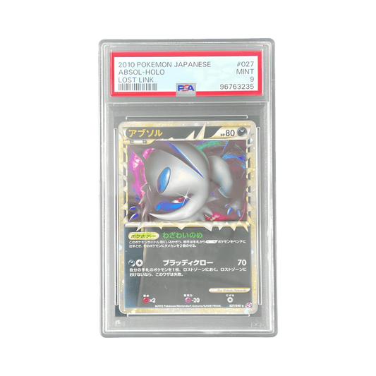 pokémon - ABSOL PRIME JAPONAIS 027/040 PSA 9 - acheter des produits pokémon chez le repaire du collectionneur