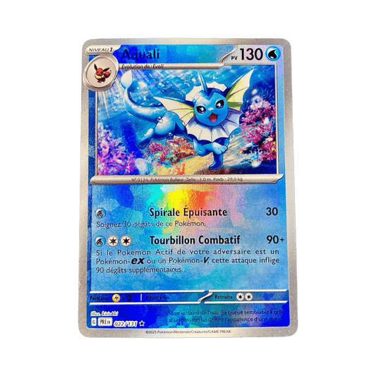 pokémon - AQUALI MASTERBALL 022/131 EV8.5 - acheter des produits pokémon chez le repaire du collectionneur