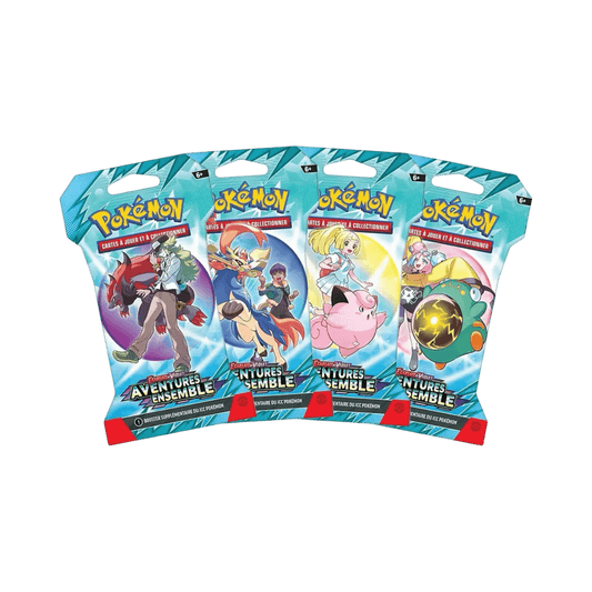 pokémon - BOOSTER BLISTER POKÉMON AVENTURES ENSEMBLE EV9 - item FR acheter des produits pokémon chez le repaire du collectionneur