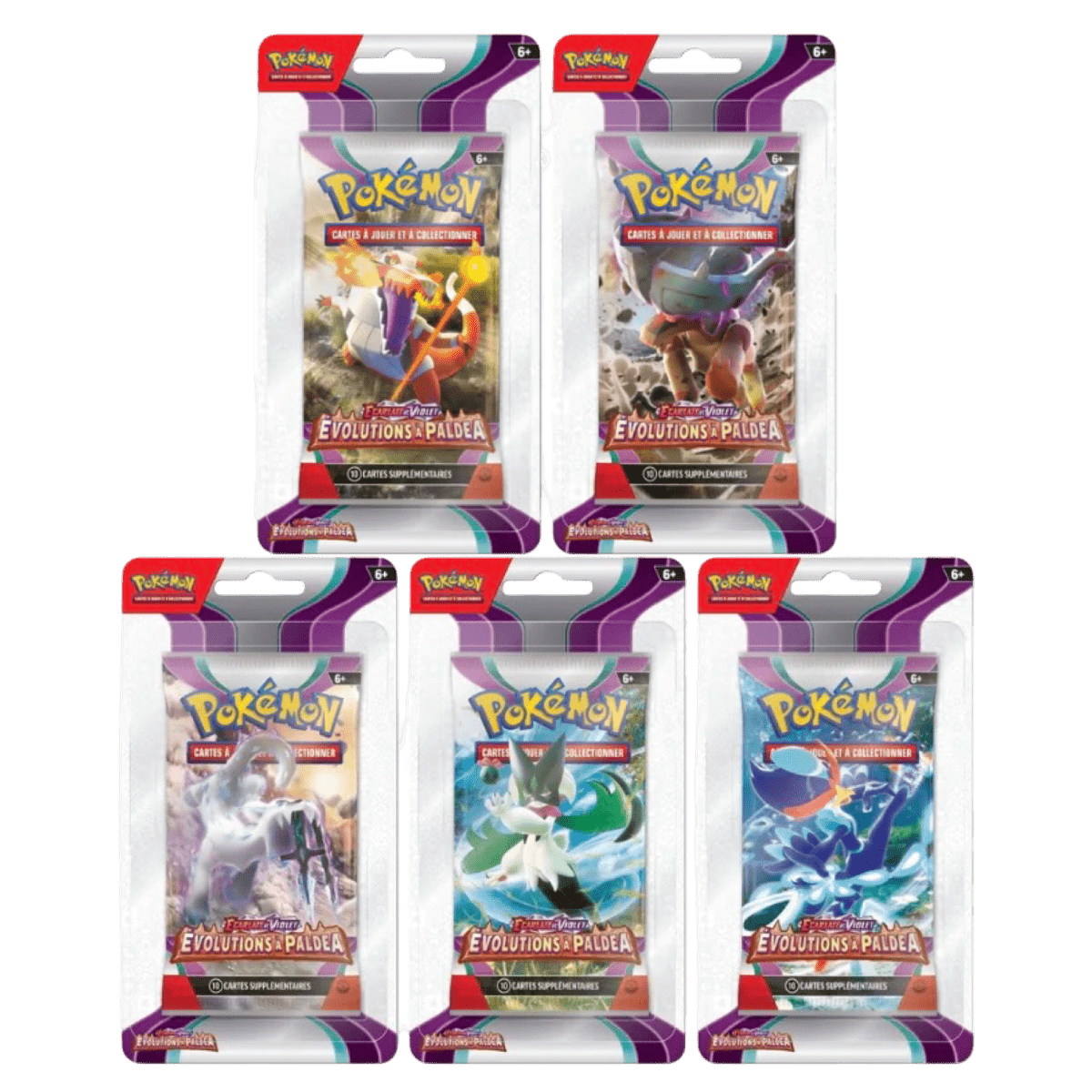 pokémon - BOOSTER BLISTER POKÉMON ÉVOLUTION À PALDÉA (EV2) - item FR acheter des produits pokémon chez le repaire du collectionneur