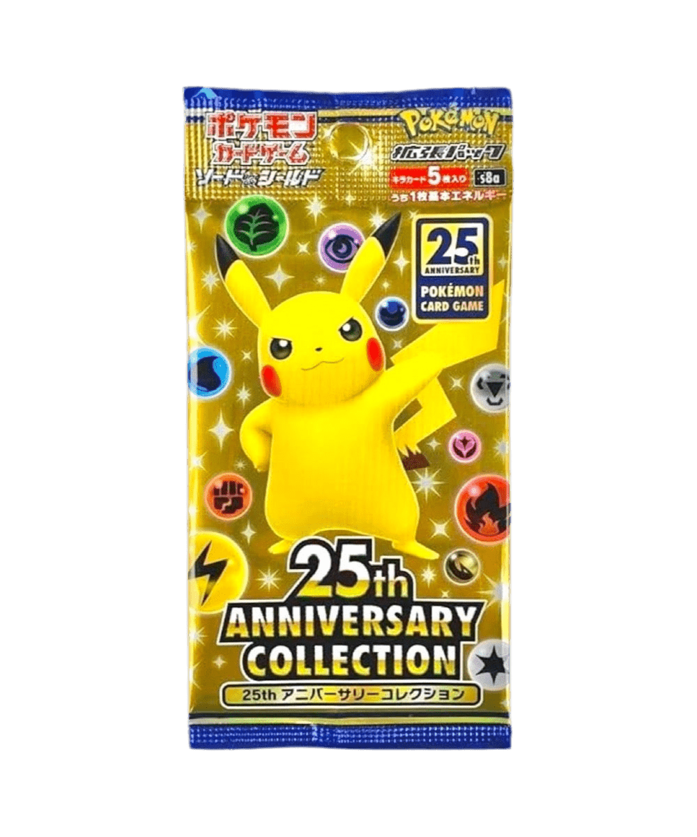 pokémon - BOOSTER POKÉMON 25TH ANNIVERSARY (s8a) - acheter des produits pokémon chez le repaire du collectionneur