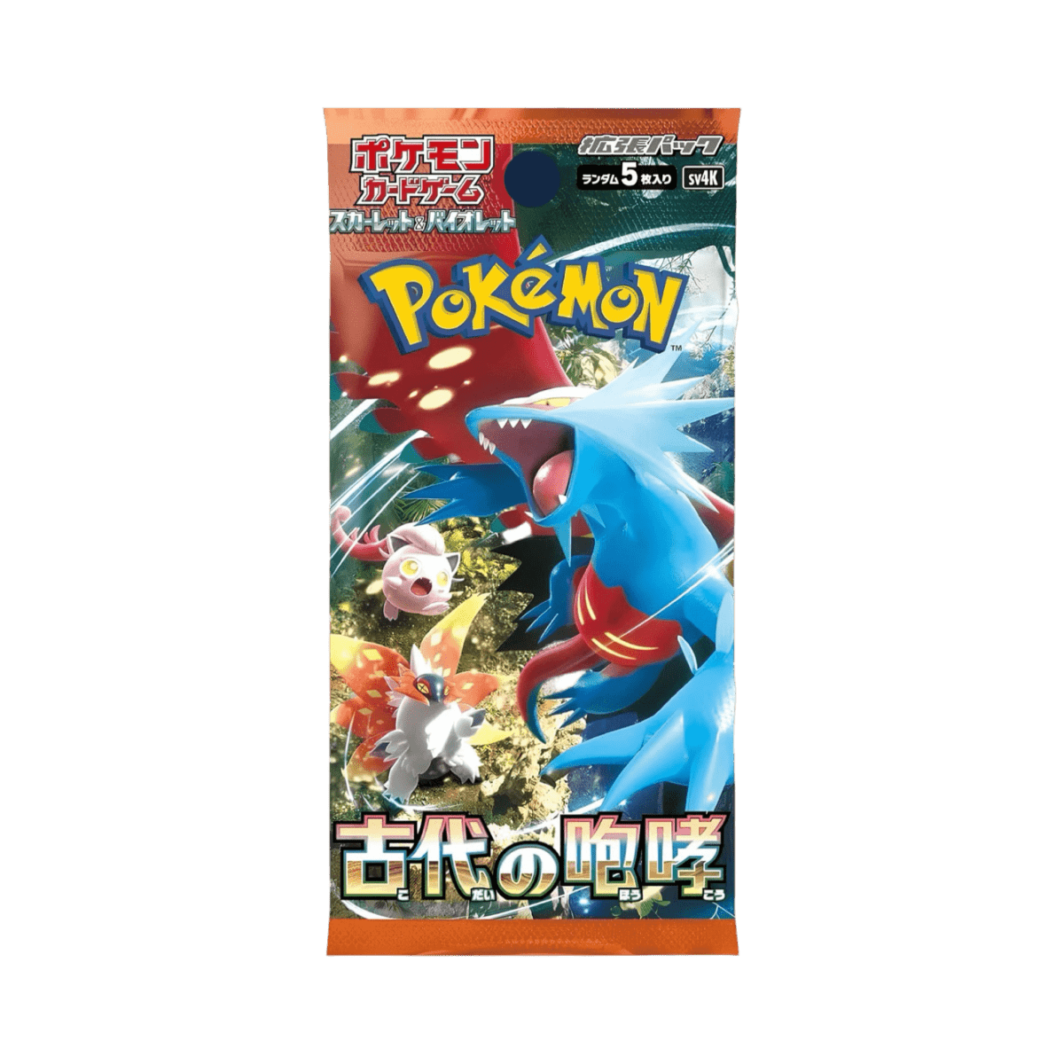 pokémon - BOOSTER POKÉMON ANCIENT ROAR (sv4k) - acheter des produits pokémon chez le repaire du collectionneur