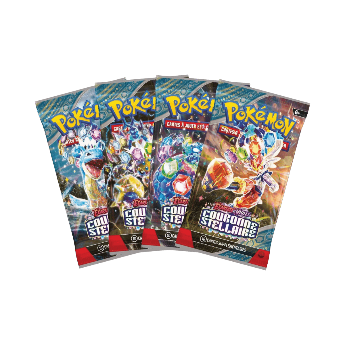 pokémon - BOOSTER POKÉMON COURONNE STELLAIRE (ev7) FR - acheter des produits pokémon chez le repaire du collectionneur
