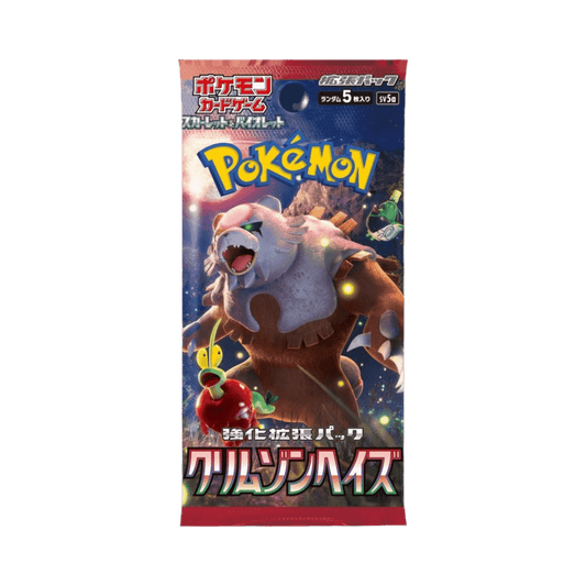 pokémon - BOOSTER POKÉMON CRIMSON HAZE (sv5a) - acheter des produits pokémon chez le repaire du collectionneur
