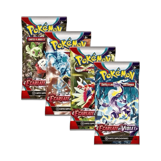 pokémon - BOOSTER POKÉMON ÉCARLATE ET VIOLET (ev1) FR - acheter des produits pokémon chez le repaire du collectionneur