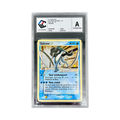 SUICUNE GOLD STAR EX FORCES CACHÉES 115/15 FR