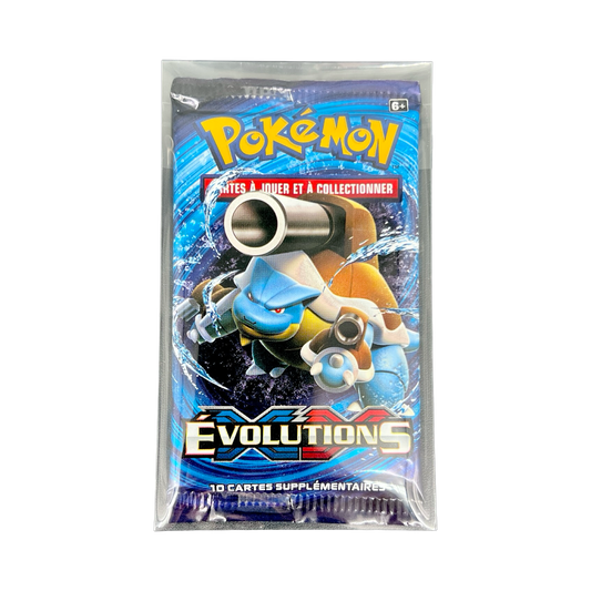 BOOSTER POKÉMON XY ÉVOLUTIONS ILLUSTRATION TORTANK