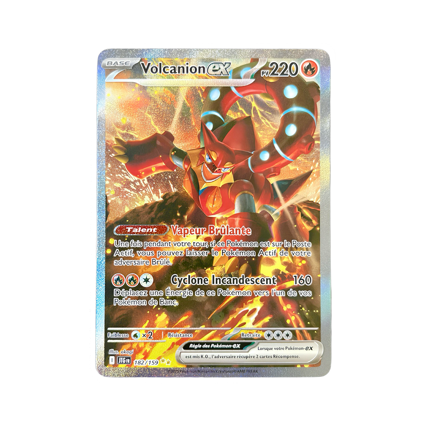 VOLCANION EX ALT 182/159 EV9 - Lerepaireducollectionneur - CARTES EV9