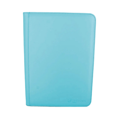 CLASSEUR ZIP 360 CARTES 9 POCHETTES PHŒNIX SHIELD BLEU - 