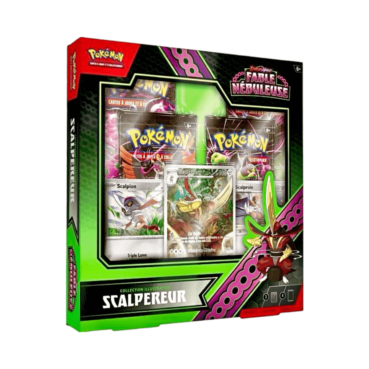 pokémon - COFFRET POKÉMON FABLE NÉBULEUSE 4.5 SCALPEREUR - item FR acheter des produits pokémon chez le repaire du collectionneur