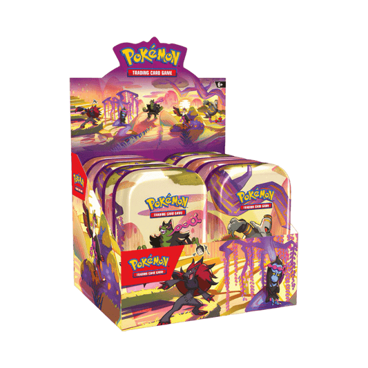 pokémon - DISPLAY DE 10 MINI TINS FABLE NÉBULEUSE EV6.5 - item FR acheter des produits pokémon chez le repaire du collectionneur