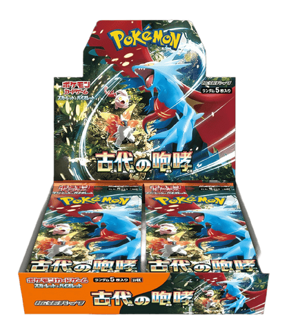 pokémon - DISPLAY POKÉMON ANCIENT ROAR (sv4k) - acheter des produits pokémon chez le repaire du collectionneur