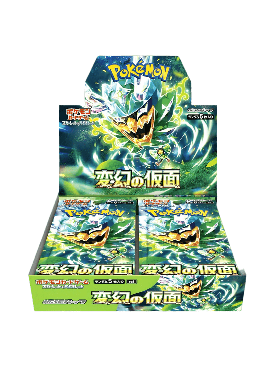 pokémon - DISPLAY POKÉMON MASK OF CHANGE (sv6) - acheter des produits pokémon chez le repaire du collectionneur