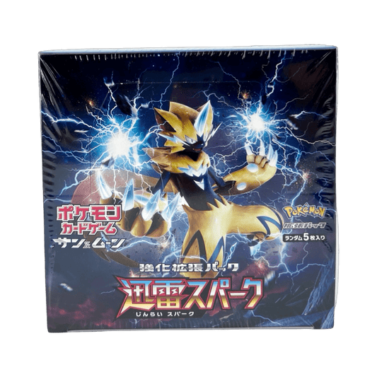 pokémon - DISPLAY POKÉMON THUNDERCLAP SPARK (Sm7a) - acheter des produits pokémon chez le repaire du collectionneur