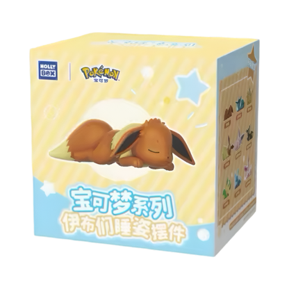 Figurine Pokémon FUNISM Eevee Sleeping Pose Figure Blind Box