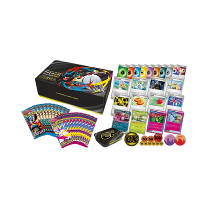 COFFRET POKÉMON JAPONAIS PREMIUM TRAINER BOX MÉGA (M1S + M1L)
