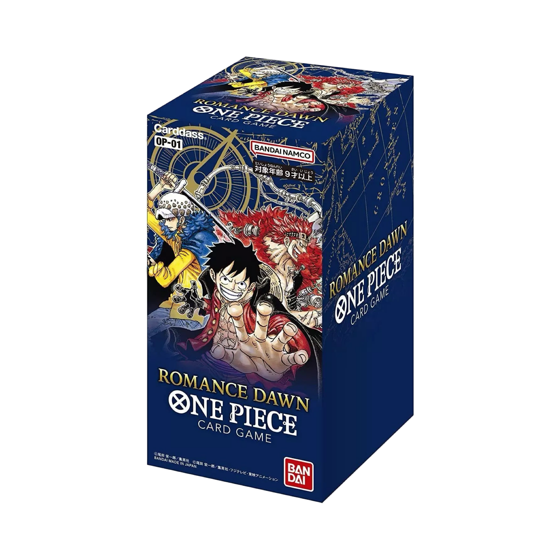 DISPLAY ONE PIECE OP01 JAPONAIS - Lerepaireducollectionneur - ONE PIECE