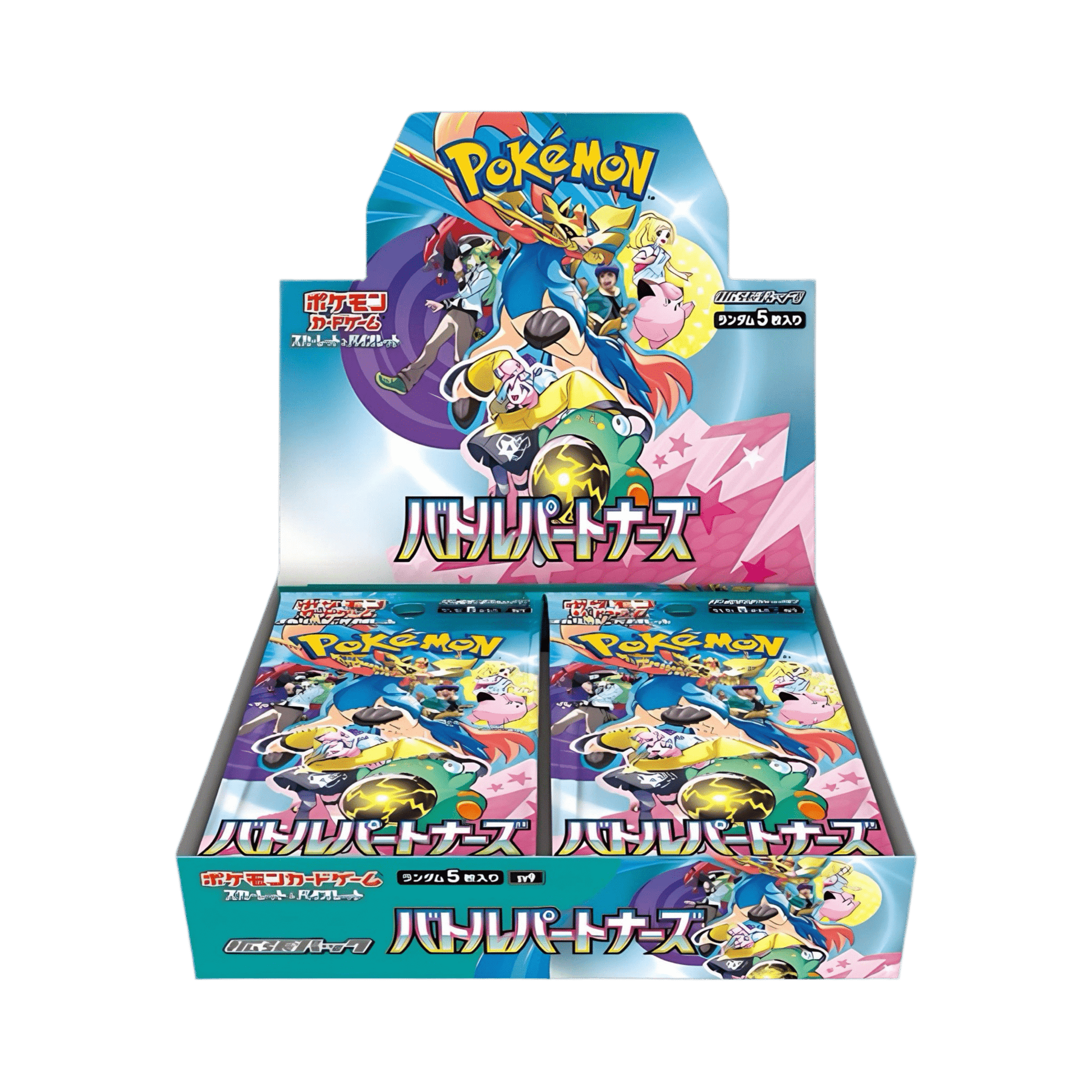 Display Pokémon japonaise sv9 ev9 battle partner journey together dresseur Pokémon cartes à collectionner 
