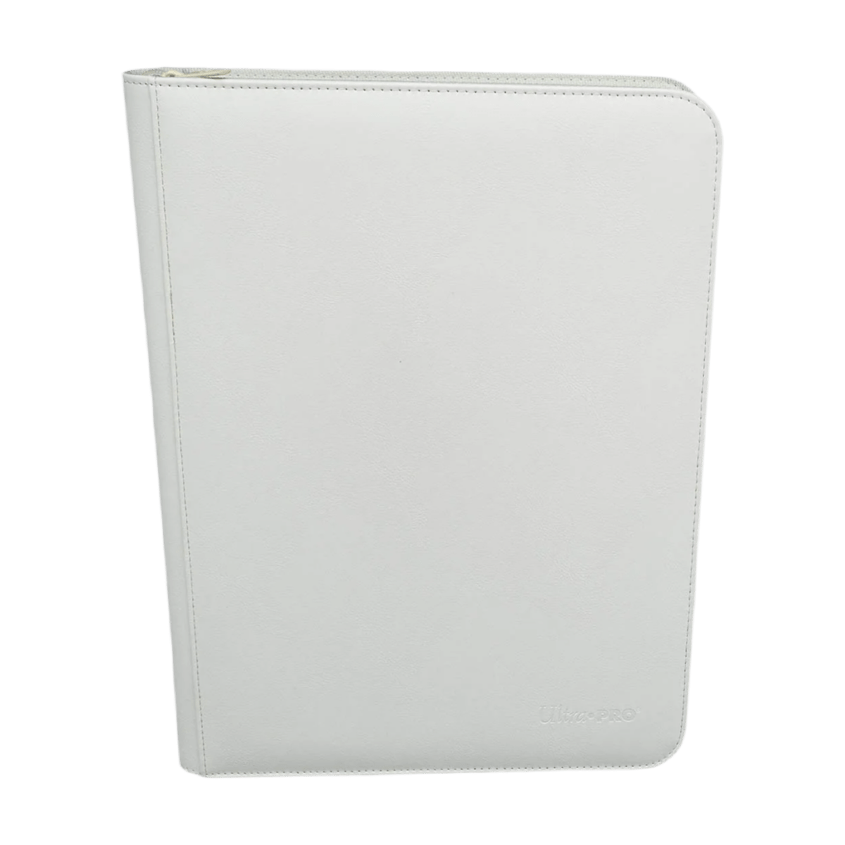 CLASSEUR ULTRA PRO 9 POCHES À FERMETURE ÉCLAIR VIVID WHITE - Lerepaireducollectionneur - 