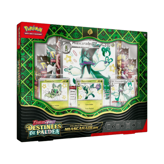 Coffret Pokémon miascarde destinee de paldea 4.5