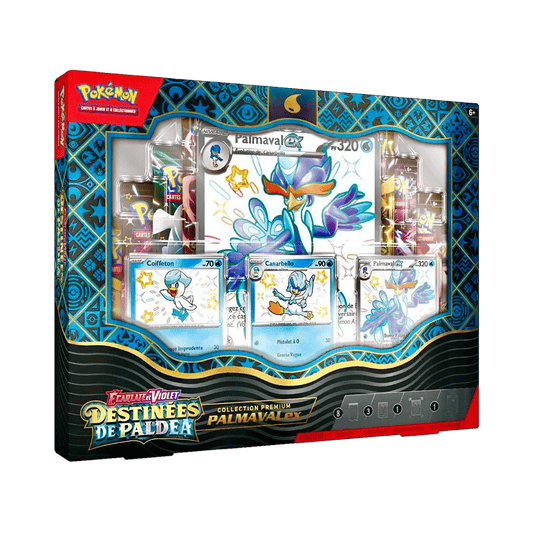 COFFRET POKÉMON PREMIUM PALMAVAL EX 4.5 DESTINÉE DE PALDÉA