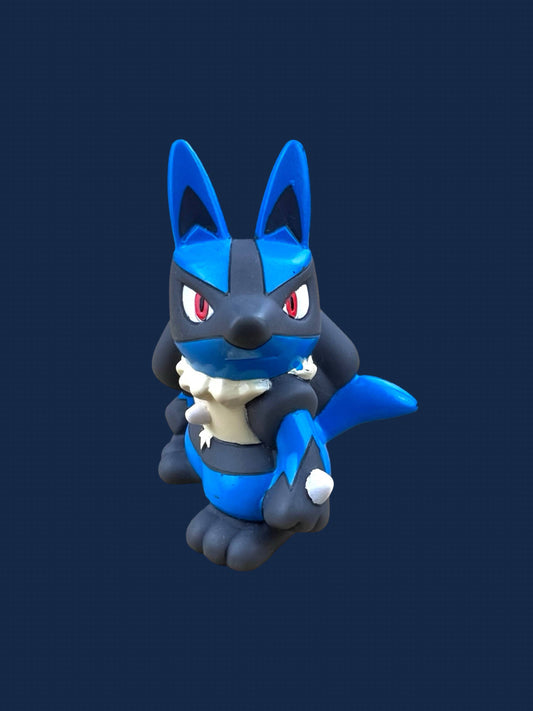 FIGURINE POKÉMON DOIGT LUCARIO - Lerepaireducollectionneur - Figurine