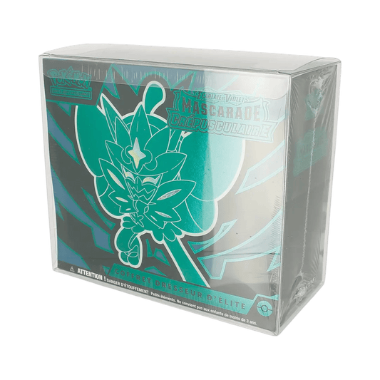 Protection semi rigide acrylique etb display Pokémon français japonais protection aimantée 