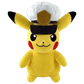 pokémon - PELUCHE POKÉMON PIKACHU CAPITAINE - Peluche acheter des produits pokémon chez le repaire du collectionneur
