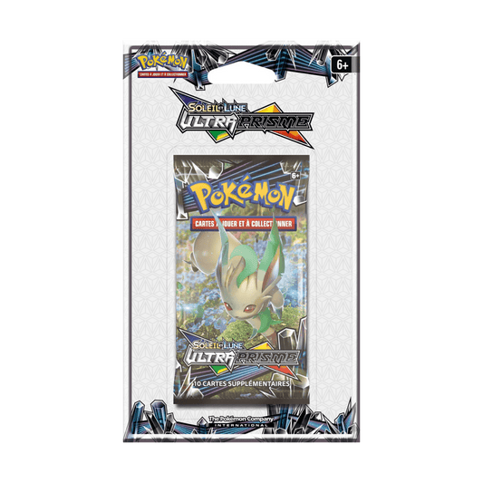 pokémon - BOOSTER BLISTER RIGIDE ILLUSTRATION PHYLLALI ULTRA PRISME (SL05) - acheter des produits pokémon chez le repaire du collectionneur