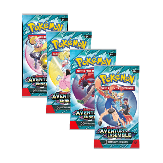 pokémon - BOOSTER POKÉMON AVENTURES ENSEMBLE (EV9) - item FR acheter des produits pokémon chez le repaire du collectionneur