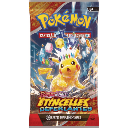 pokémon - BOOSTER POKÉMON ÉTINCELLES DÉFERLANTES (EV08) - item FR acheter des produits pokémon chez le repaire du collectionneur