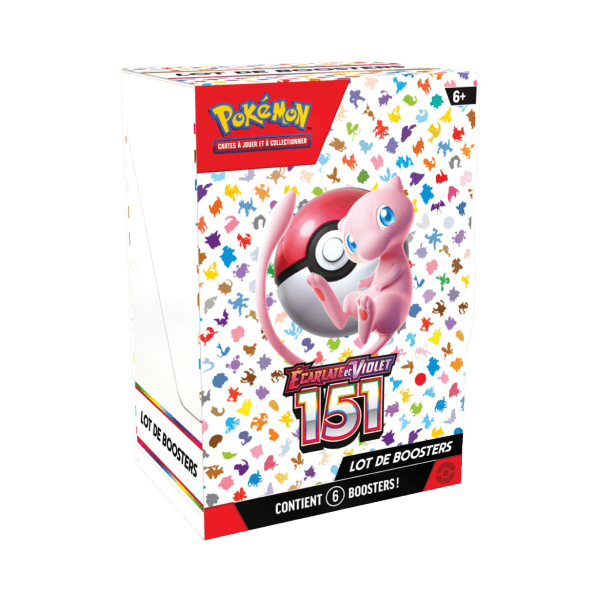 pokémon - Bundle de 6 boosters Pokémon 151 EV3.5 FR - acheter des produits pokémon chez le repaire du collectionneur