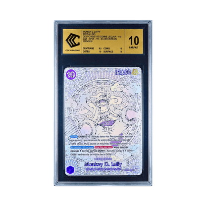 pokémon - Carte gradée Monkey D. Luffy SP OP05-119 SEC CCC10 Gold Label - ONE PIECE acheter des produits pokémon chez le repaire du collectionneur