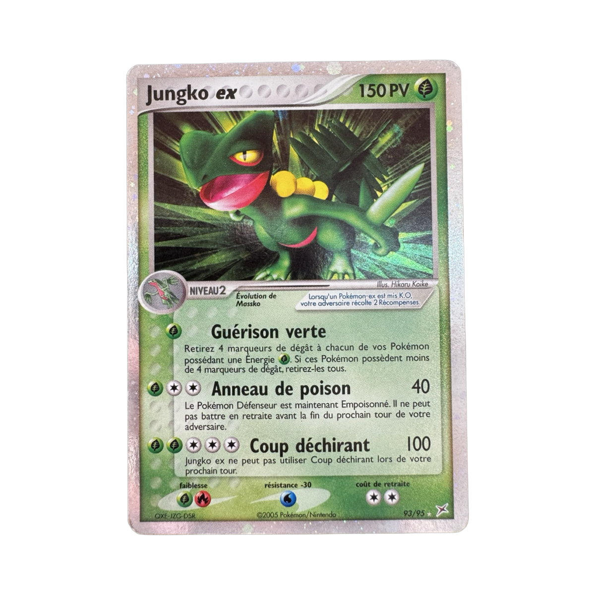 pokémon - Carte Pokémon Jungko Ex Team Magma vs Team Aqua 93/95 - Carte vintage acheter des produits pokémon chez le repaire du collectionneur